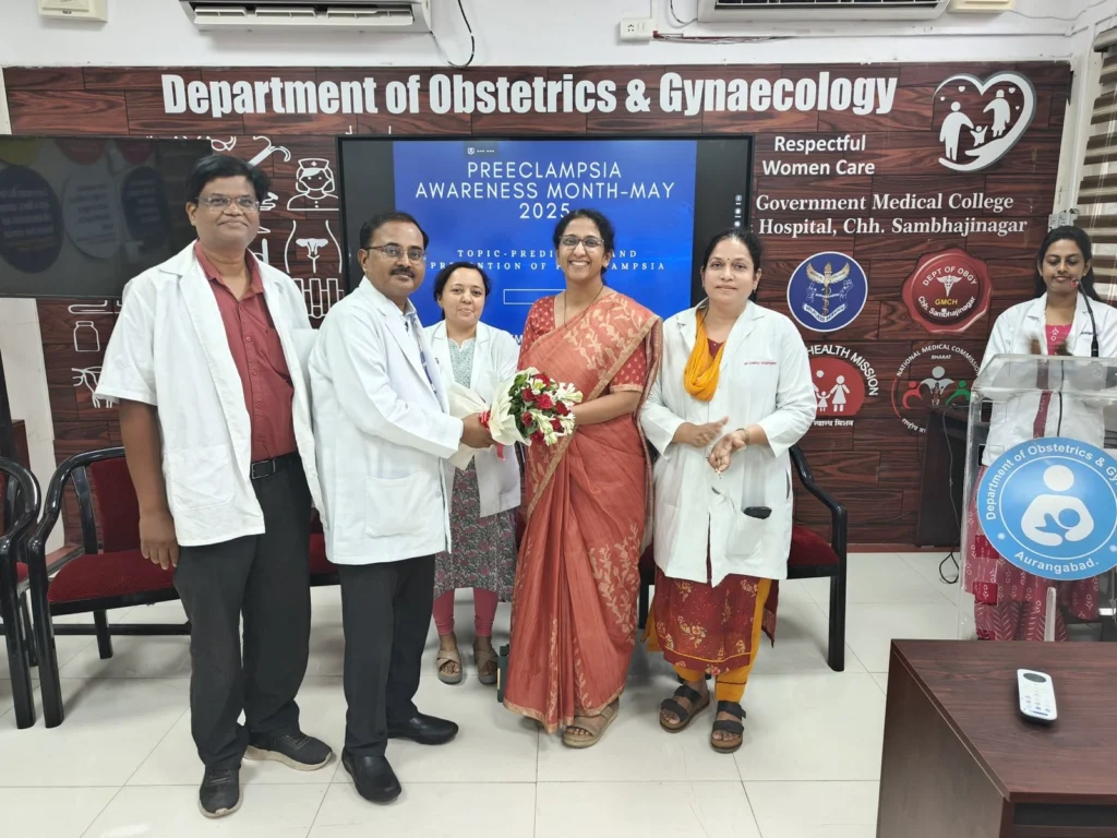 Talk Delivered on “Prediction and Prevention of Preeclampsia” at Government Medical College, CSN
