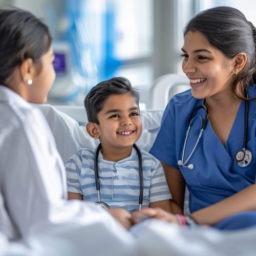 portrait-female-pediatrician-work